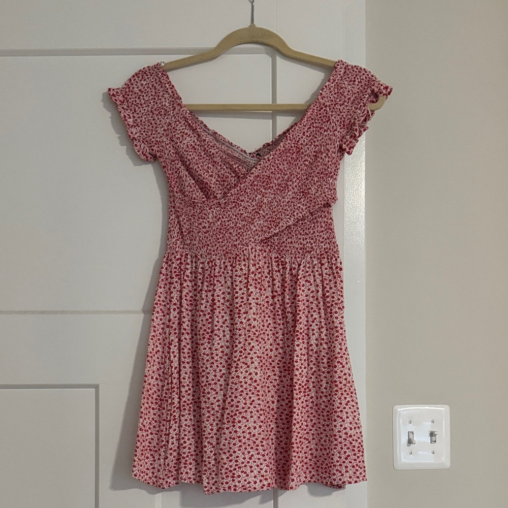 Lulus Floral Off-Shoulder Dress